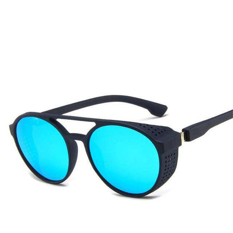 LeonLion 2019 Punk Retro Sunglasses Men Brand Designer Sunglasses Men Designer Glasses for Men Punk Lunette Soleil Homme UV400