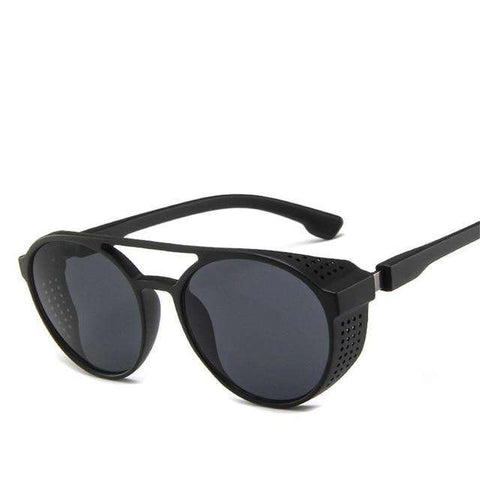 LeonLion 2019 Punk Retro Sunglasses Men Brand Designer Sunglasses Men Designer Glasses for Men Punk Lunette Soleil Homme UV400