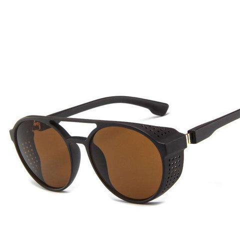 LeonLion 2019 Punk Retro Sunglasses Men Brand Designer Sunglasses Men Designer Glasses for Men Punk Lunette Soleil Homme UV400