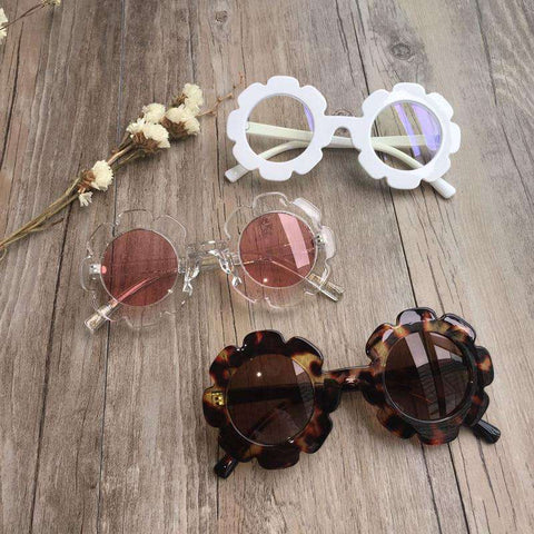Kilig Vintage Kids Sunglasses Child Sun Glasses Round Flower Gafas Baby Children UV400 Sport Sunglasses Girls Boys Oculos De Sol