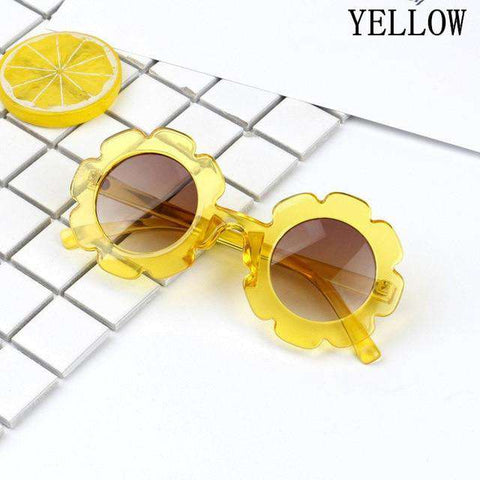 Kilig Vintage Kids Sunglasses Child Sun Glasses Round Flower Gafas Baby Children UV400 Sport Sunglasses Girls Boys Oculos De Sol