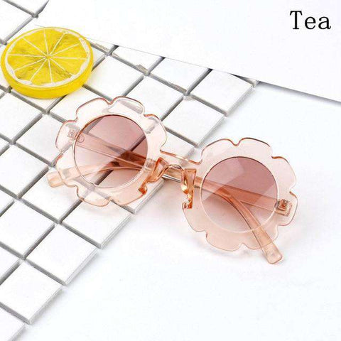 Kilig Vintage Kids Sunglasses Child Sun Glasses Round Flower Gafas Baby Children UV400 Sport Sunglasses Girls Boys Oculos De Sol