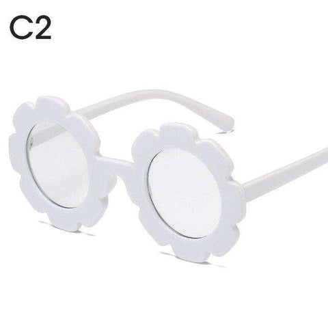 Kilig Vintage Kids Sunglasses Child Sun Glasses Round Flower Gafas Baby Children UV400 Sport Sunglasses Girls Boys Oculos De Sol