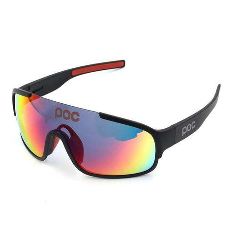 POC Crave 4 Lens Airsoft Blade sports Cycling Sunglasses Polarized Men Sport Road Mtb Mountain Bike Glasses Eyewear