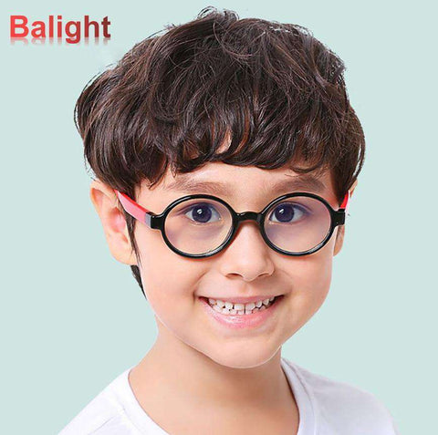 Uv Protection Glasses Kids Blue Light Blocking Glasses Flexible Anti Eyestrain Glasses Computer Eyeglasses For Boys Girls