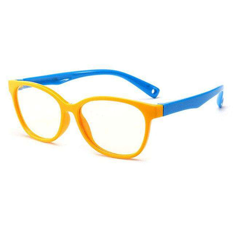Square Blue Light Kids Glasses Optical Frame 2019 Children Boy Girls Computer Transparent Blocking Anti Reflective Eyeglasses UV
