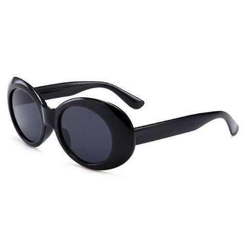 NIRVANA Kurt Cobain Sunglasses Vintage Clout Goggles Brand Designer Oval Glasses Men Women Lunette De Soleil Okulary Wholesale