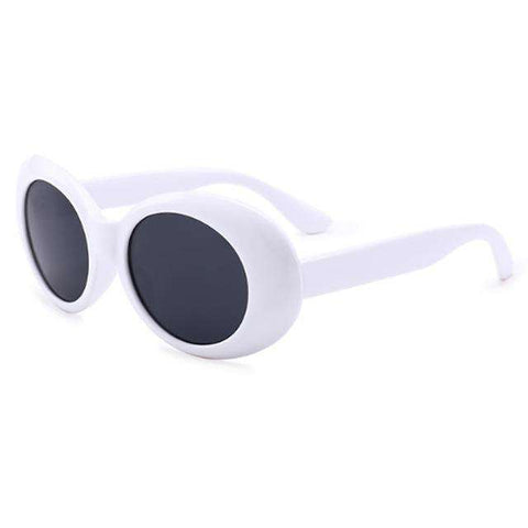 NIRVANA Kurt Cobain Sunglasses Vintage Clout Goggles Brand Designer Oval Glasses Men Women Lunette De Soleil Okulary Wholesale