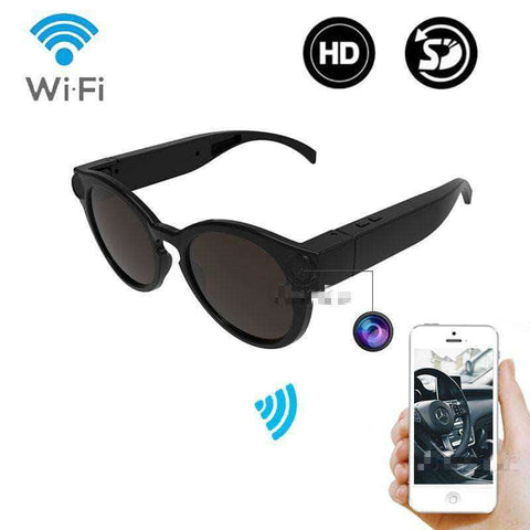 Bicycling Glasses WiFi Mini Camera HD 1080P DVR Video Audio Recorder Portable Outdoor Sport Sunglasses Cam Micro IP Camcorder