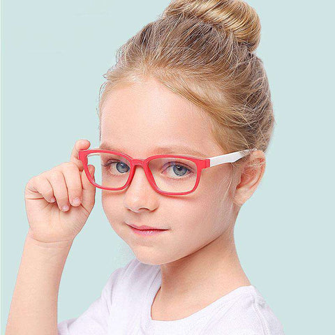 Kilig 2019 Anti Blue Light Glasses Kids Sunglasses Children Blocking Eyeglasses Girls Boys Transparent Computer Frame UV400