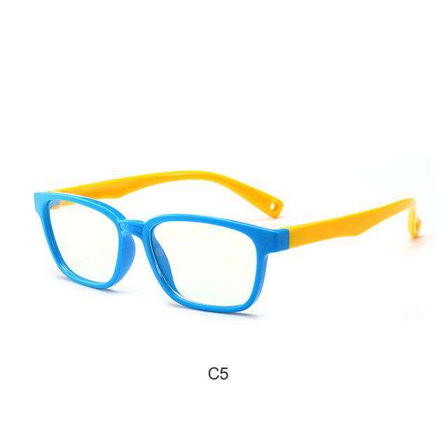 Kilig 2019 Anti Blue Light Glasses Kids Sunglasses Children Blocking Eyeglasses Girls Boys Transparent Computer Frame UV400