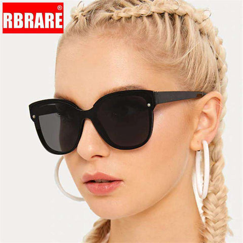 RBRARE Retro Gradient Square Sunglasses Women Luxury Brand Glasses Women/Men Vintage Sunglasses For Women Oculos De Sol Feminino