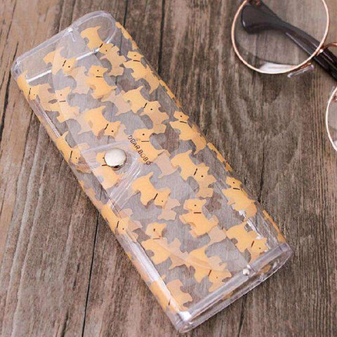 Cute Clear Sunglasses Glasses Case Transparent Glass Spectacle Storage Protection Carry Box Fashion Eyewear Accessoires