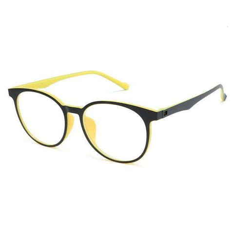 DENISA Blue Light Blocking Glasses Super Light TR90 Frame Eyeglasses Anti Blue Light Lens Computer Glasses Spectacles Frame S813