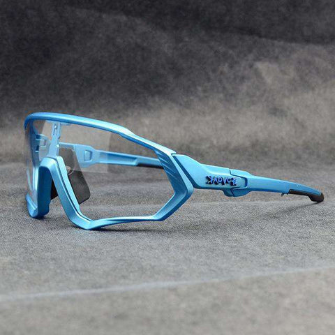 New Style Photochromic Goggles Cycling Sunglasses Men women Sport Road Mtb Mountain Bike Glasses Eyewear Sun glasses 1Lens