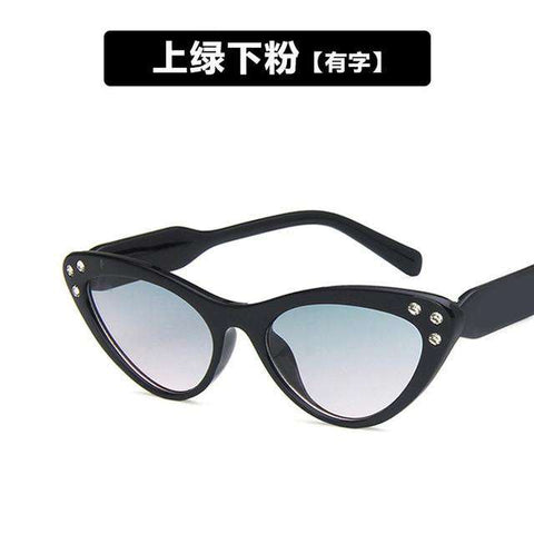 New Sexy Cat Eye Sunglasses Children Brand Designer Mirror Sun Glasses Kids Cateye Lens Shades For Female Eyewea UV400