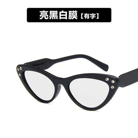 New Sexy Cat Eye Sunglasses Children Brand Designer Mirror Sun Glasses Kids Cateye Lens Shades For Female Eyewea UV400