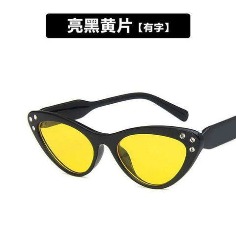 New Sexy Cat Eye Sunglasses Children Brand Designer Mirror Sun Glasses Kids Cateye Lens Shades For Female Eyewea UV400