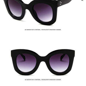 New Fashion Cat Eye Sunglasses Women Brand Designer Vintage Gradient Cat Eye Sun Glasses Shades For Women UV400