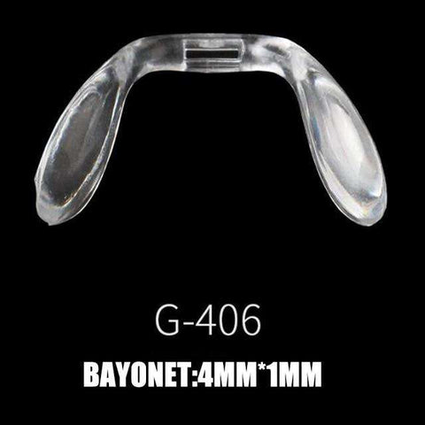 2pcs Silicone Anti-Slip Glasses Nose Pads U-shaped Nose Pad for Eyeglasses Sunglass Glass Spectacles Eyewear Accessories