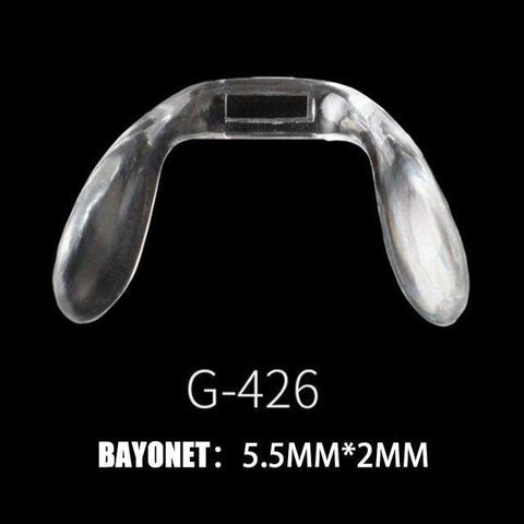 2pcs Silicone Anti-Slip Glasses Nose Pads U-shaped Nose Pad for Eyeglasses Sunglass Glass Spectacles Eyewear Accessories