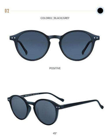 Polarized Sunglasses Men Women Vintage Round Frame Light Sun Glasses Polaroid Lens 2019 Fashion Sunglasses Eyewear UV400 BT4203