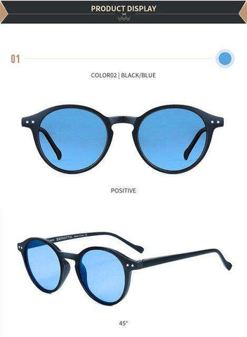 Polarized Sunglasses Men Women Vintage Round Frame Light Sun Glasses Polaroid Lens 2019 Fashion Sunglasses Eyewear UV400 BT4203