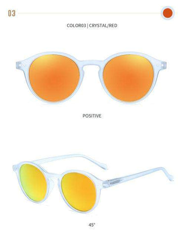 Polarized Sunglasses Men Women Vintage Round Frame Light Sun Glasses Polaroid Lens 2019 Fashion Sunglasses Eyewear UV400 BT4203