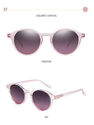 Polarized Sunglasses Men Women Vintage Round Frame Light Sun Glasses Polaroid Lens 2019 Fashion Sunglasses Eyewear UV400 BT4203