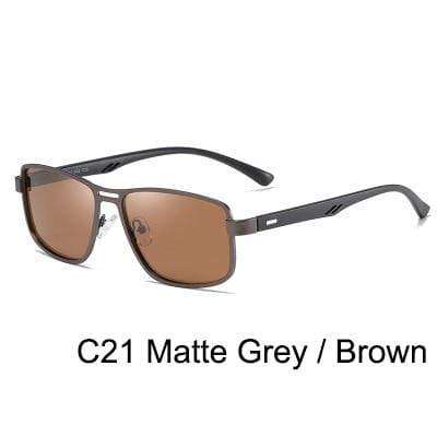 TR90 New Sunglasses Men Polarized Classic Vintage Square Luxury For Man Fishing Woman Sun Glasses Shades UV400 Lens
