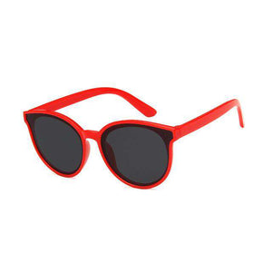 Fashion Boys Girls Sunglasses Kids Vintage Oval Sun Glasses Anti-glare UV400 Candy Color For Children Outdoor Eyewear Oculos