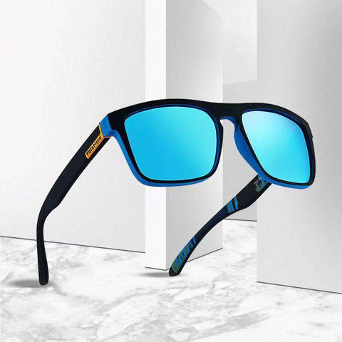 DJXFZLO 2020 New Fashion Guy's Sun Glasses Polarized Sunglasses Men Classic Design Mirror Fashion Square Ladies Sunglasses Men