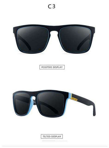 DJXFZLO 2020 New Fashion Guy's Sun Glasses Polarized Sunglasses Men Classic Design Mirror Fashion Square Ladies Sunglasses Men