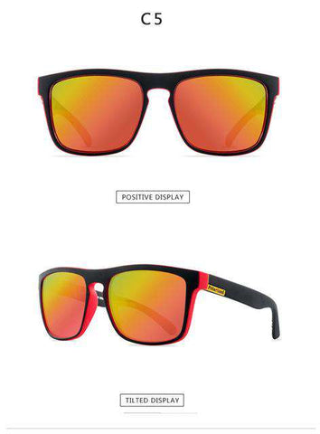 DJXFZLO 2020 New Fashion Guy's Sun Glasses Polarized Sunglasses Men Classic Design Mirror Fashion Square Ladies Sunglasses Men