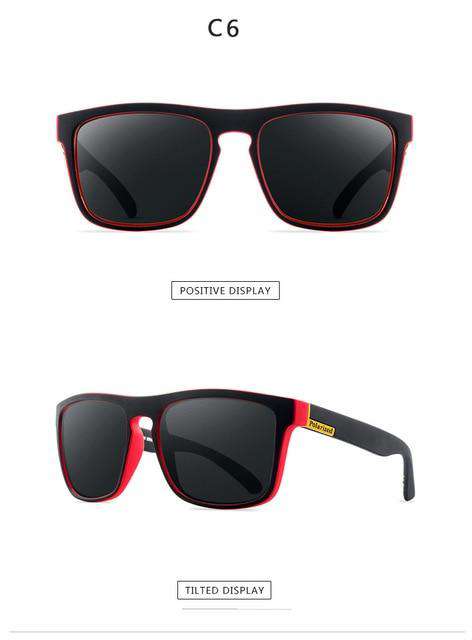 DJXFZLO 2020 New Fashion Guy's Sun Glasses Polarized Sunglasses Men Classic Design Mirror Fashion Square Ladies Sunglasses Men