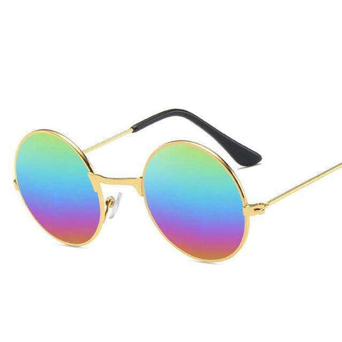 RBRARE Round Sunglasses for Kids Spectacles Glasses Frames Eyewear Kids Mirror Sunglasses Boys Girls Baby Infant Sun Glasses