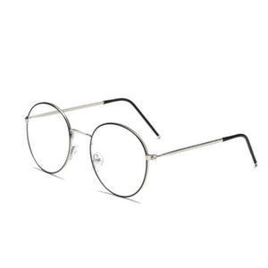 New Anti Blue Light Anti Blocking Filter Glasses Fashion Women Mens Computer Goggles Retro Metal Transparent UV400 Eyewear