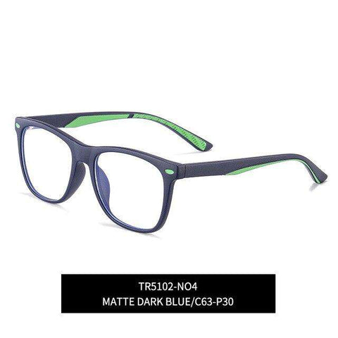 Boy girl reading anti blue light blocking filter glasses kids Computer game glasses children Fashion retro radiation protection