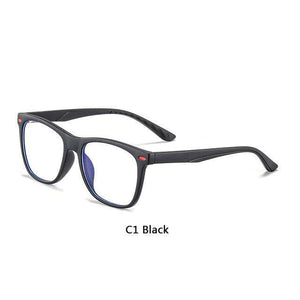 AIMISUV Square Glasses Kids Frame Anti Blue Light Blocking Boy Girl Reflective Clear Lenses UV400 Computer Children Eyeglasse