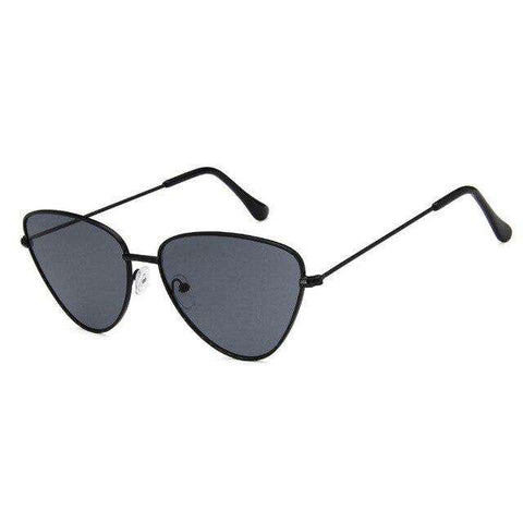 CatEye Sunglasses Women men Metal UV400 Eyewear Brand Designer Retro Sun Glasses Female Orange Pink Cateye Candy Color Glasses