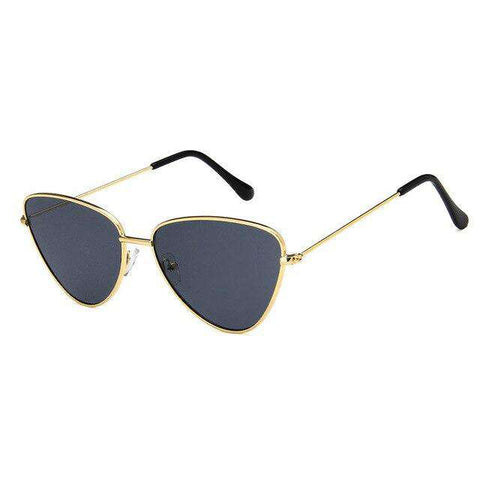 CatEye Sunglasses Women men Metal UV400 Eyewear Brand Designer Retro Sun Glasses Female Orange Pink Cateye Candy Color Glasses