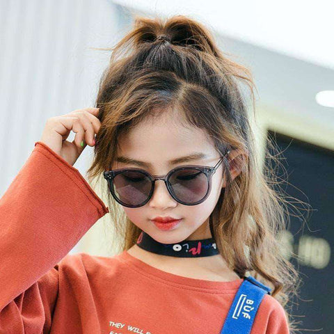 2019 Fashion Baby Sunglasses Children Luxury Brand Sunglasses UV400 Rice Nail Kids Sunglasses Girls Boys Sun Glasses Oculos
