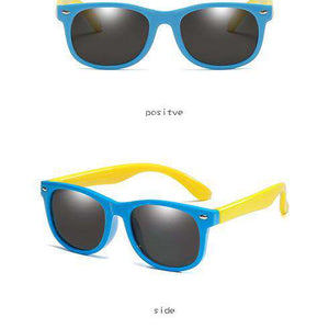 2019 Fashion Kids Sunglasses Silicone Safety Software Polarized Glasses Boys Girls Flexible Sun Glasses For Children Baby Goggle