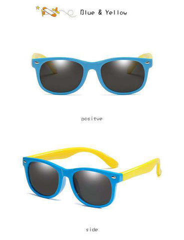 2019 Fashion Kids Sunglasses Silicone Safety Software Polarized Glasses Boys Girls Flexible Sun Glasses For Children Baby Goggle