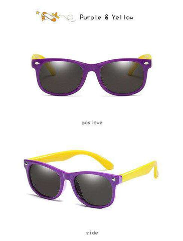 2019 Fashion Kids Sunglasses Silicone Safety Software Polarized Glasses Boys Girls Flexible Sun Glasses For Children Baby Goggle