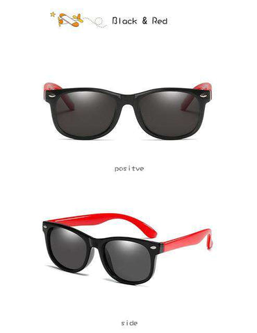 2019 Fashion Kids Sunglasses Silicone Safety Software Polarized Glasses Boys Girls Flexible Sun Glasses For Children Baby Goggle