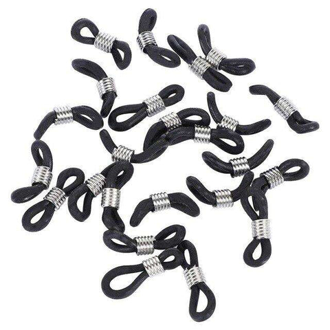 5/10/25 pcs Eyeglasses Sunglasses Spectacle Chain Rope Holder Strap Rubber Loop End Eye Glasses Retainer End Loop Connector DIY