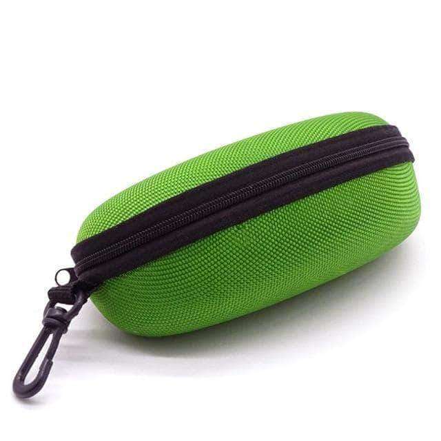 1PC Eye Glasses Sunglasses Hard Zipper Case Cover Bag Storage Box Portable Protector
