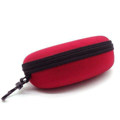 1PC Eye Glasses Sunglasses Hard Zipper Case Cover Bag Storage Box Portable Protector