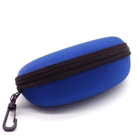 1PC Eye Glasses Sunglasses Hard Zipper Case Cover Bag Storage Box Portable Protector